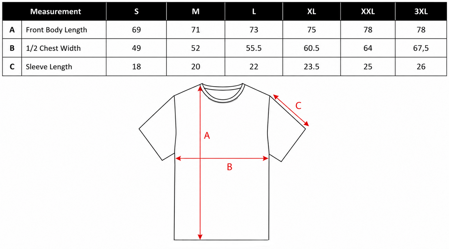 sizechart believe