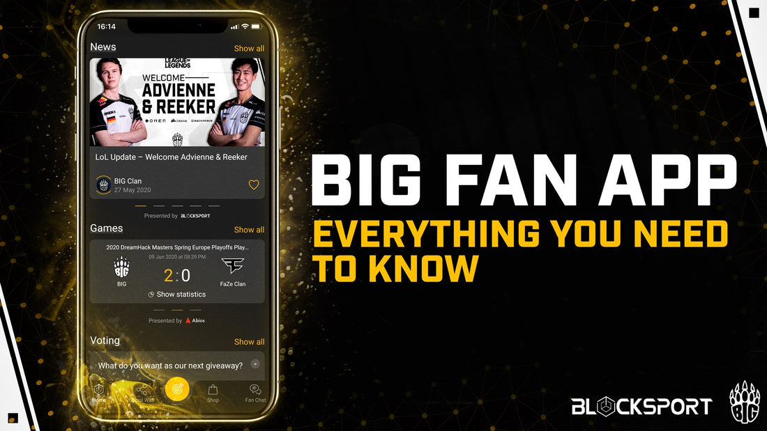 Join us on the BIG Fan App!