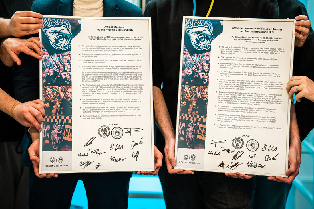 ROARING BEARS FORM FIRST REGISTERED BIG FAN CLUB