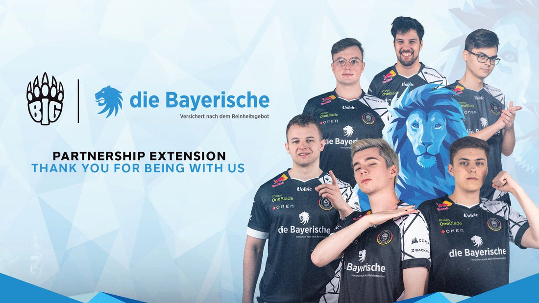 die Bayerische remains official insurance partner for BIG and expands esport sponsorship