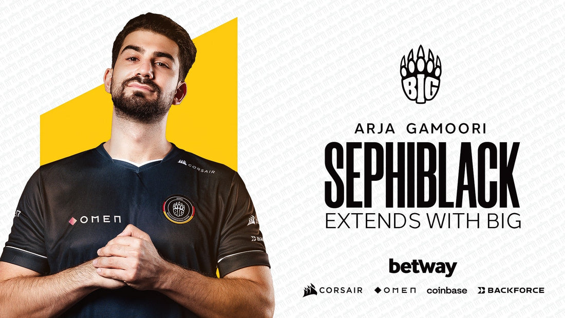 Arja “Sephiblack” Gamoori extends with BIG