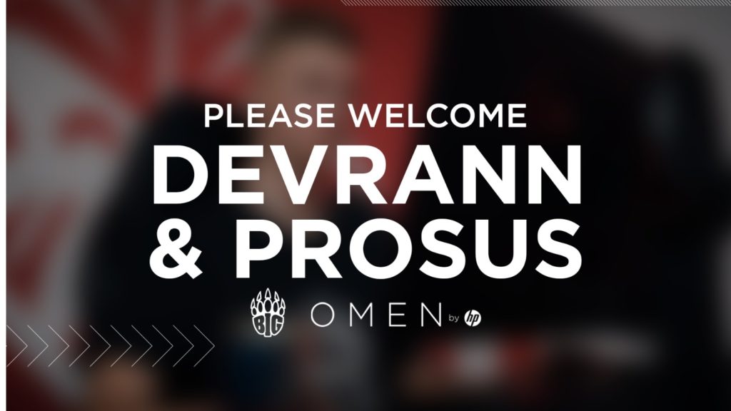 BIG. OMEN Academy signs top talents devraNN & prosus
