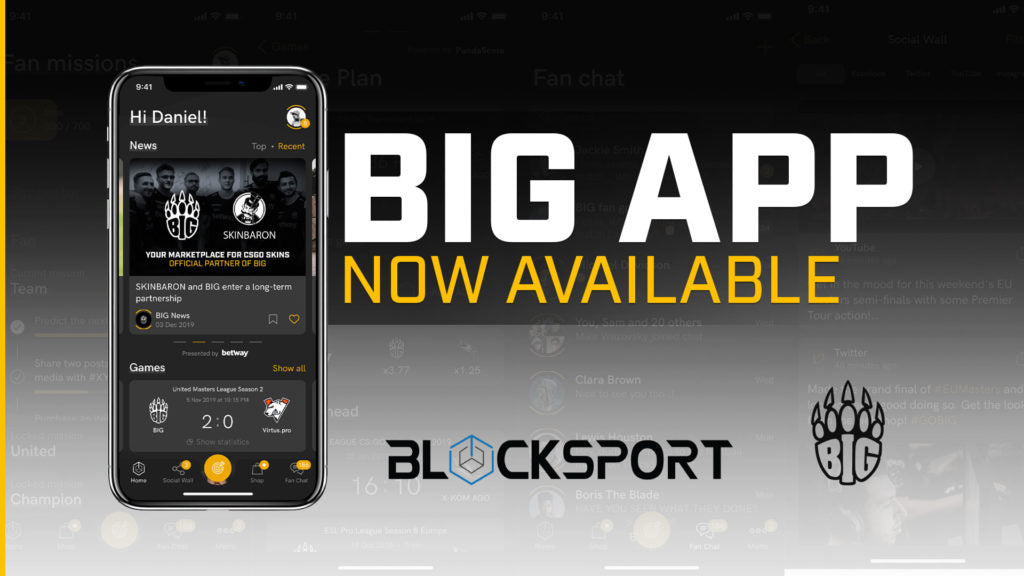 The BIG Fan Mobile App Now Available