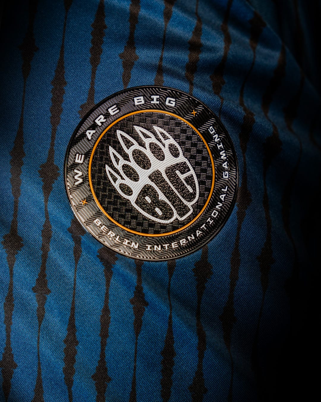 BIG CS2 Jersey 2024 Royal Blue - Close-Up Logo