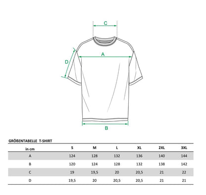 Quadriga Shirt White front and back size comparison