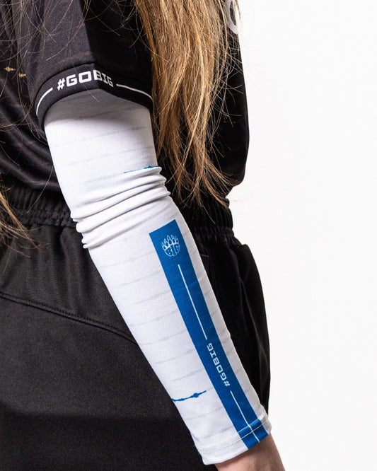 BIG Arm Sleeve White - Worn on Arm